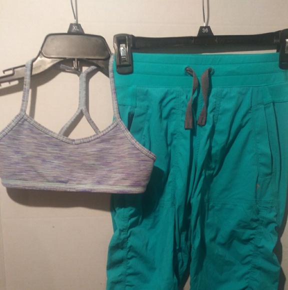 lululemon athletica Other - Ivivva by Lululemon Girls Dance Crops Bra Sz 10